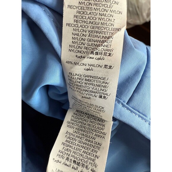 Sweaty Betty Blue Harley Quilted Zipper Front Jacket Coat XS - Picture 10 of 11